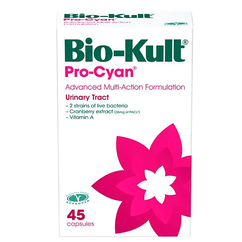 Bio-Kult Pro-Cyan Mælkesyrebakterier 45 kaps.