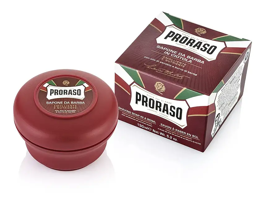 Proraso Shaving Soap Sandalwood & Sheabutter - 150 ml