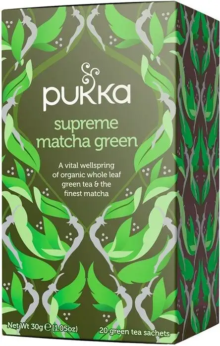 Pukka Supreme Matcha Green te Ø - 20 breve