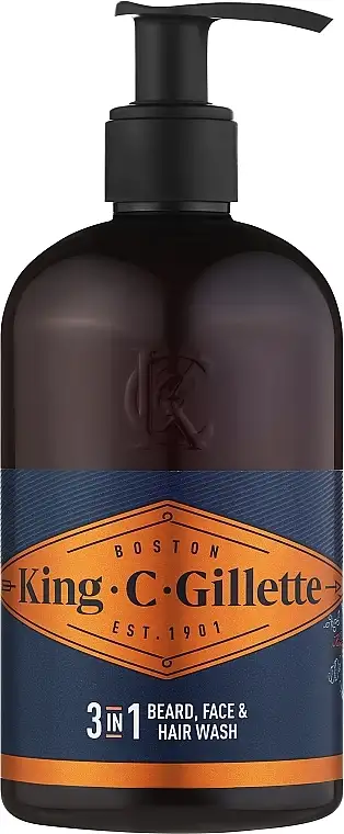 Rensende gel til hår, skæg, ansigt 31610405