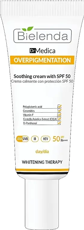 Beroligende creme med SPF 50 44827941