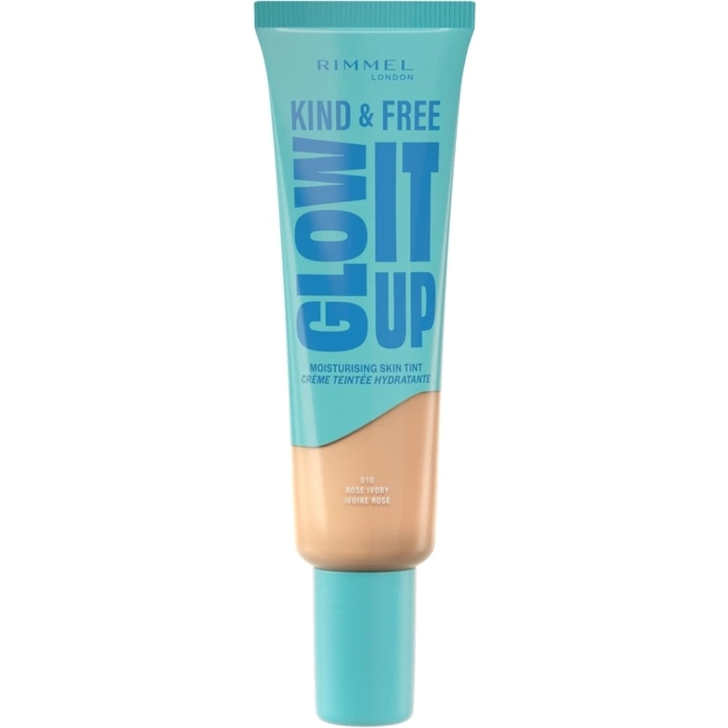 RIMMEL Kind & Free Glow It Up Skin Tint 30 ml - Rose ivory 10