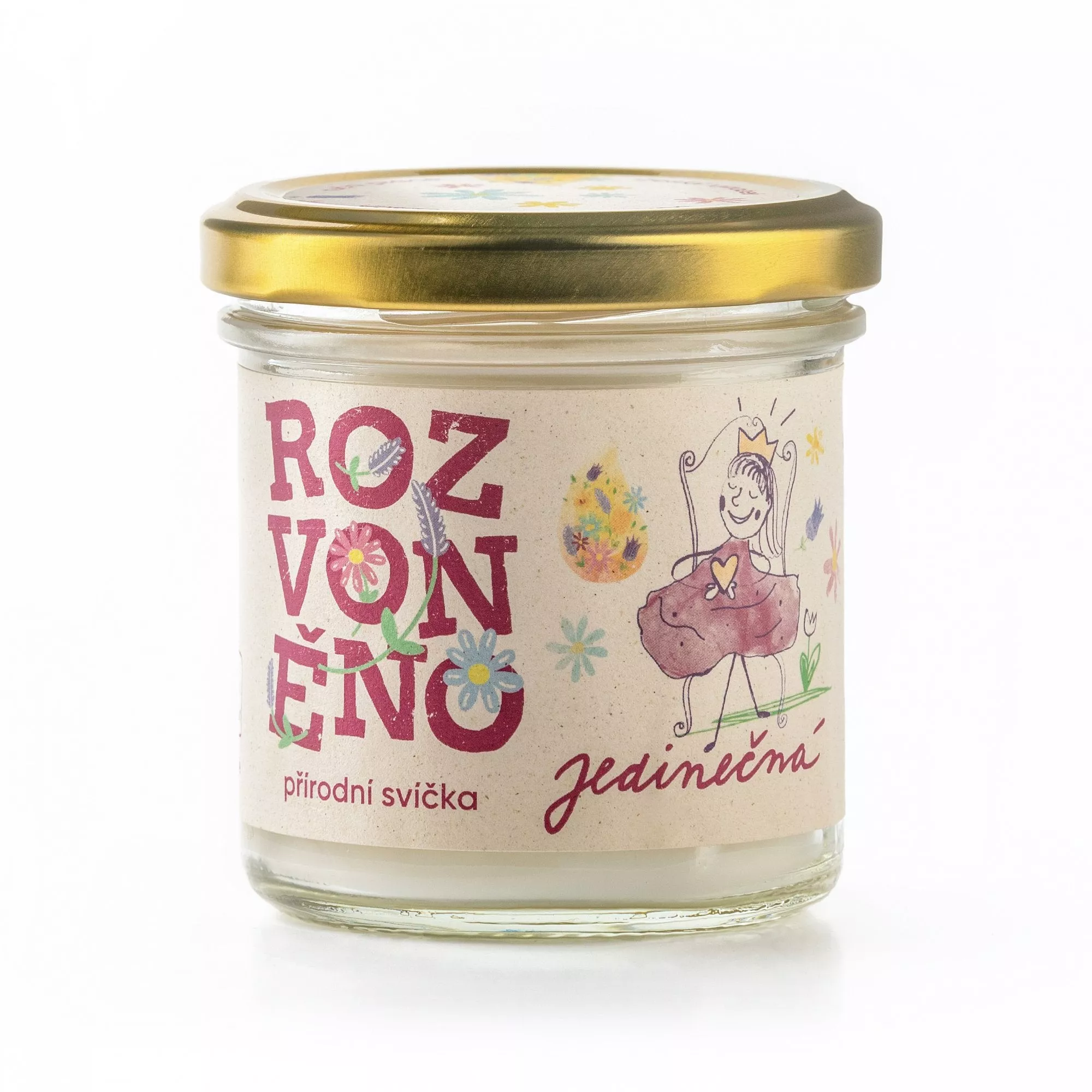 Rozvoněno Duftlys - Unik (130 ml) - med geranium og palmarosa