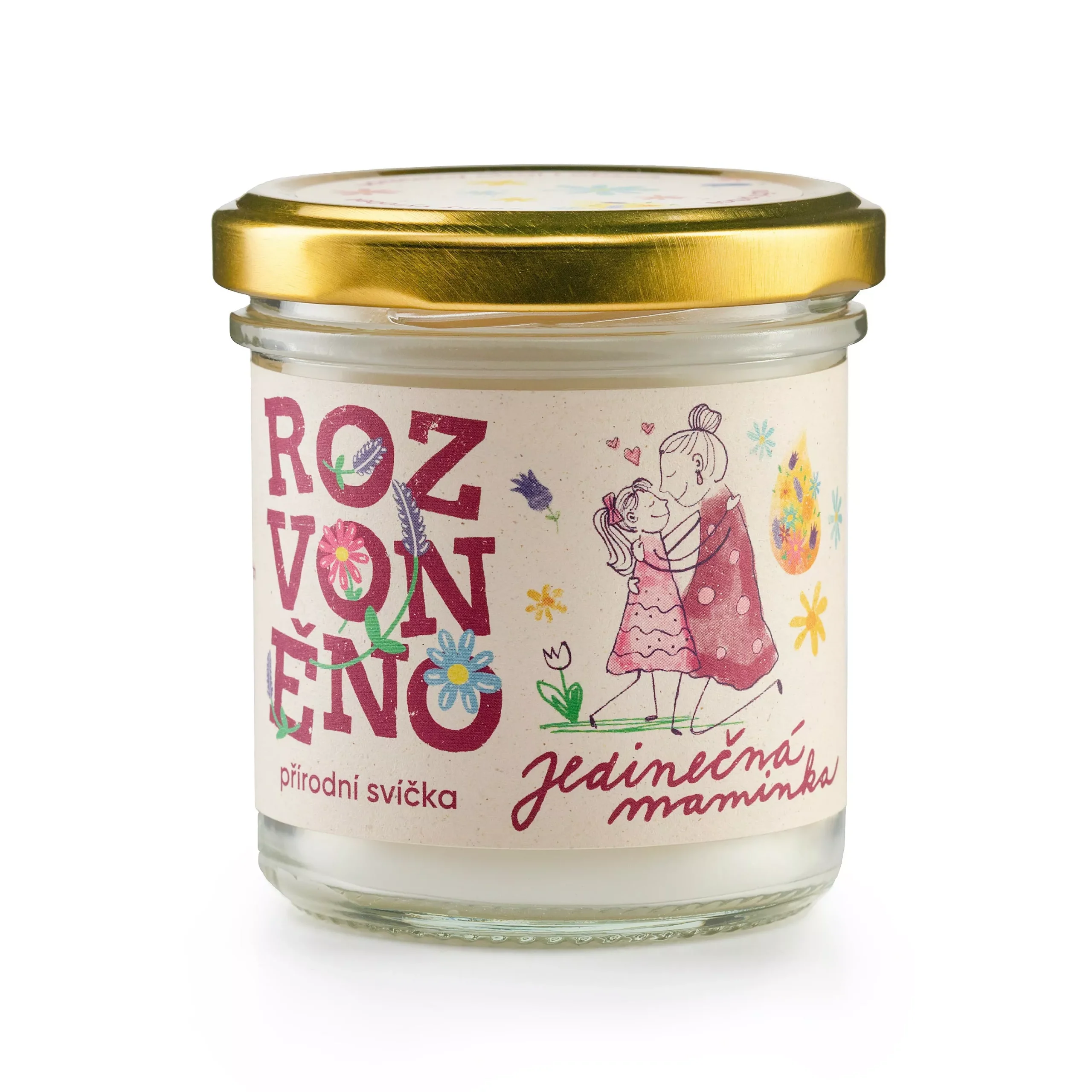 Rozvoněno Duftlys - Unik mor (130 ml) - med geranium, appelsin og patchouli