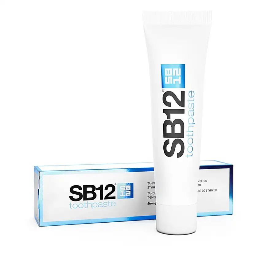SB12 Tandpasta strong mint - 100 ml.