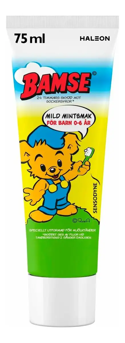 Sensodyne Bamse Tandpasta - 75 ml.
