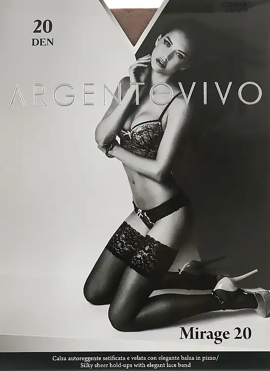 Strømper 'Mirage 20 AUT' 20 DEN, cognac 31582667