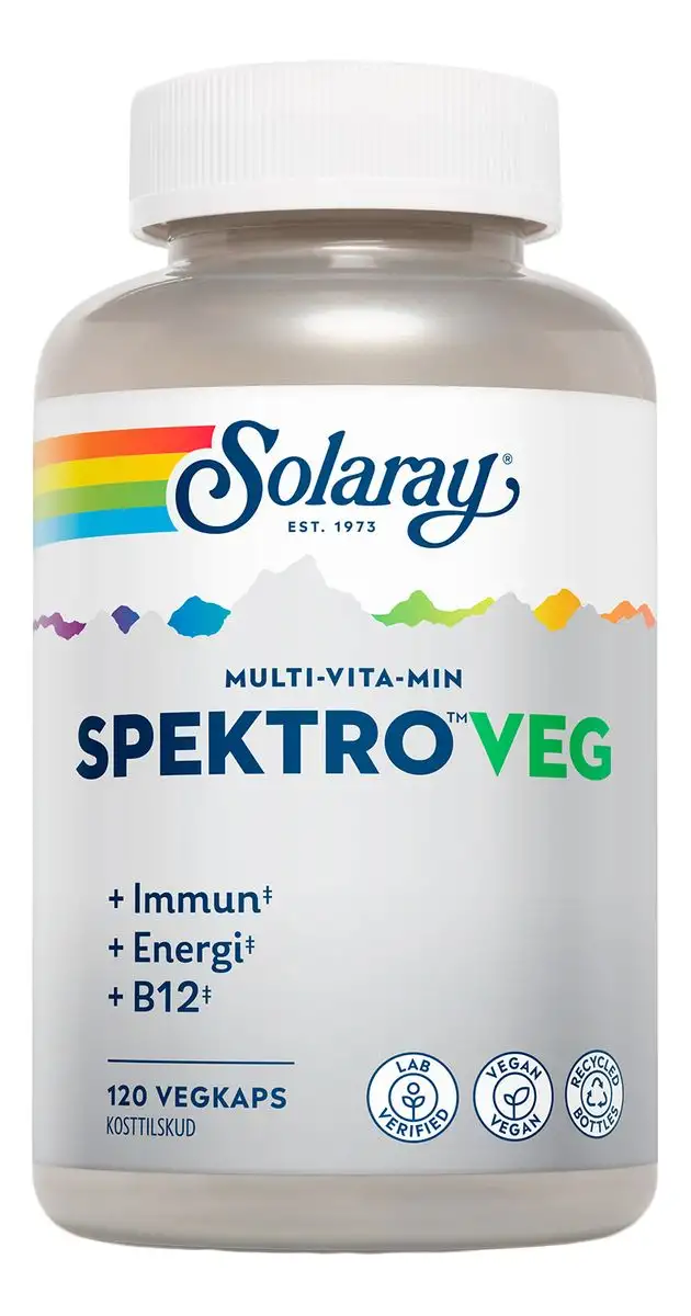 Solaray SpektroVEG Multi-Vita-Min - 120 kaps.