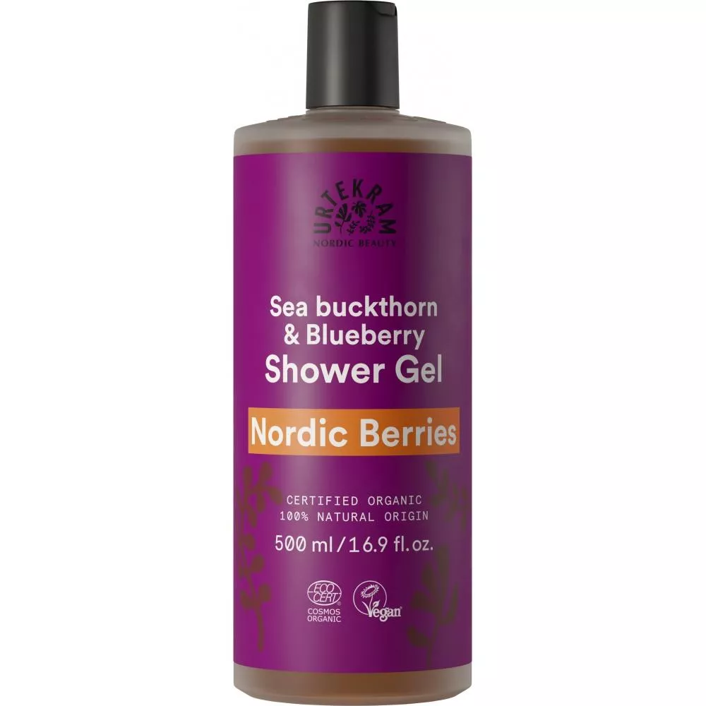 Urtekram Brusegel Nordic Berries 500ml BIO, VEG