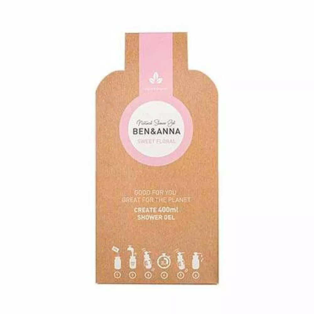 Ben & Anna Brusegel i korn SWEET FLORAL, 2 × 20 g (=2 x 200ml)