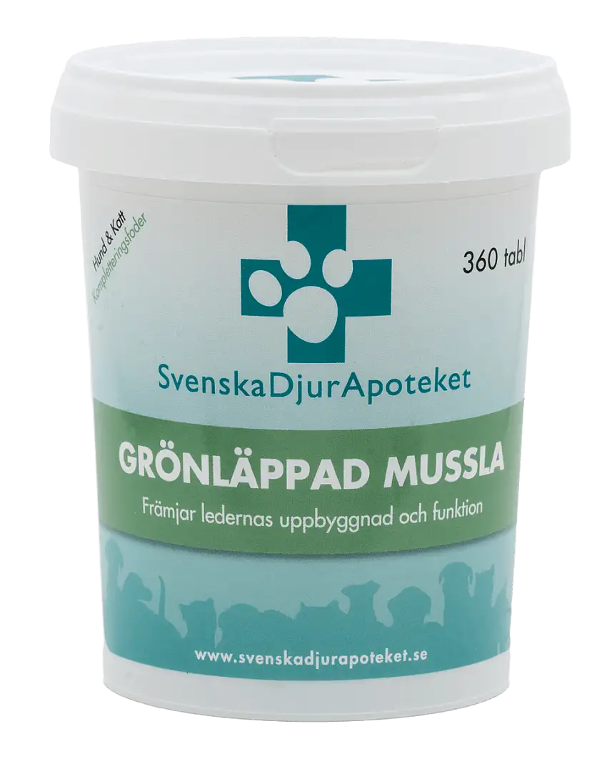 Svenska DjurApoteket Grønlæbet musling - 360 tab