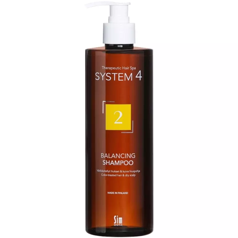 System 4 - 2 Balancing Shampoo For Dry Hair & Scalp 500 ml