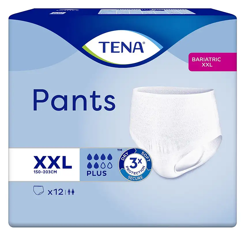 TENA ProSkin Pants Plus Bukseble Str. XXL - 12 stk.