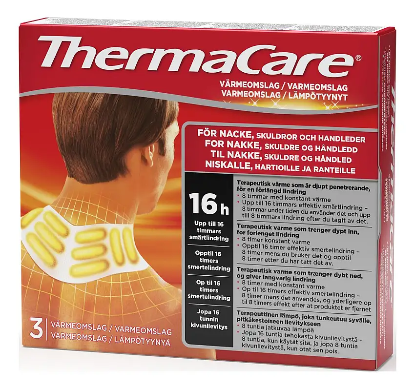 ThermaCare nakke/skulder - 3 stk