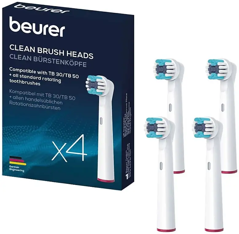 Børstehoved til tandbørste Beurer TB 30/50, 4 stk 53905065