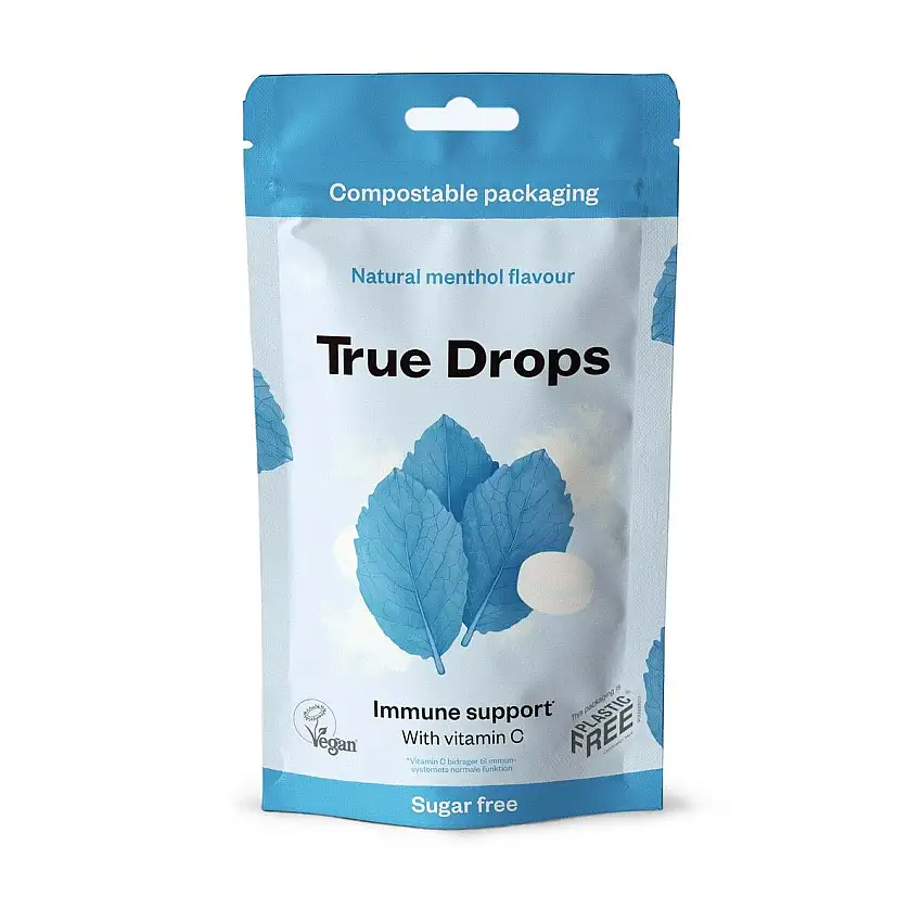 True Drops Halspastiller Menthol - 70 g
