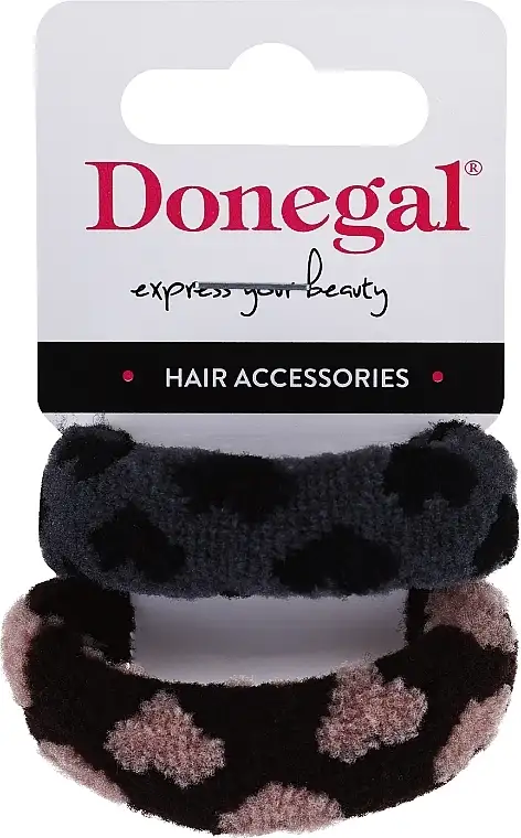 Hårelastik FA-5717, sort-beige + grå-sort 64517553