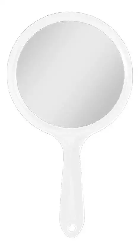 UNIQ Dobbeltsidet Håndspejl X2 Hvid - 1 stk.