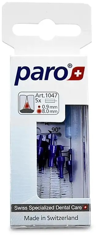 Lang interdental børste 8 mm (5 stk) 18950281