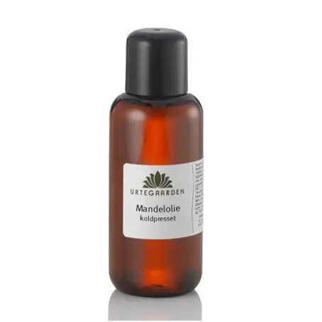 Urtegaarden Mandelolie - Koldpresset - 100 ml