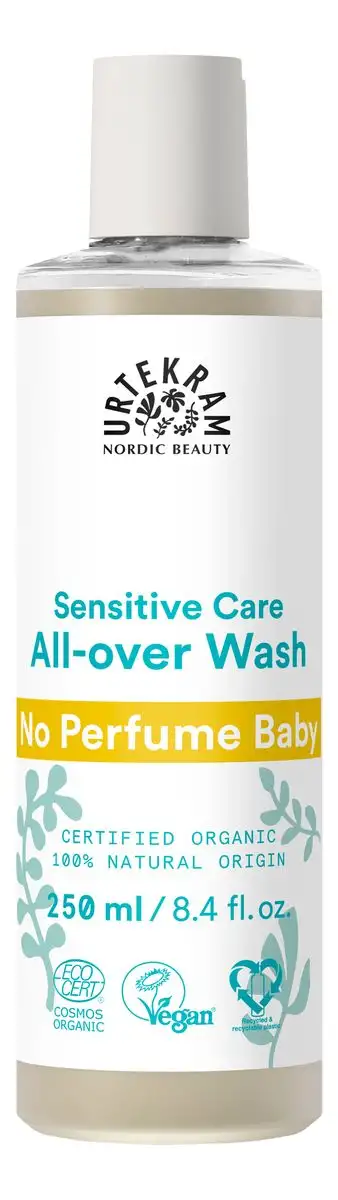 Urtekram Beauty No Perfume Baby All-Over Wash - 250 ml