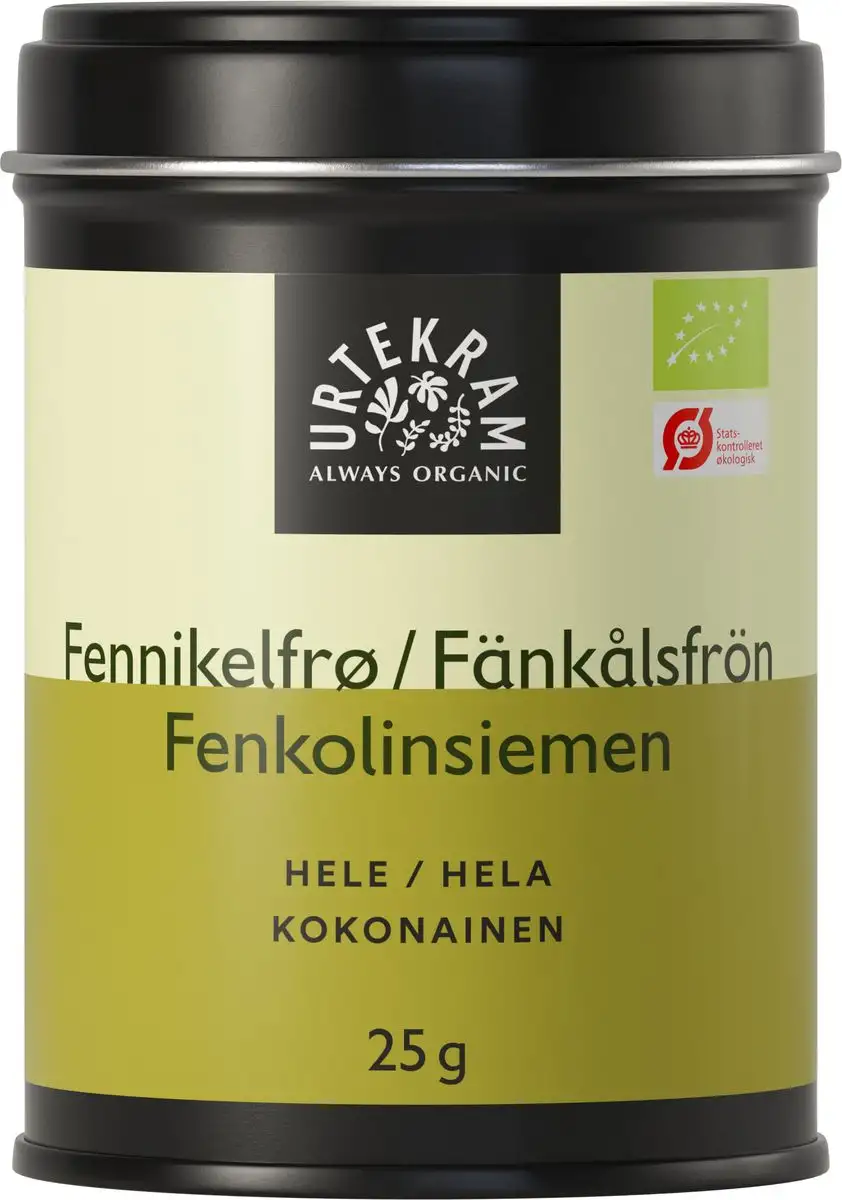Urtekram Fennikelfrø Ø - 25 g.