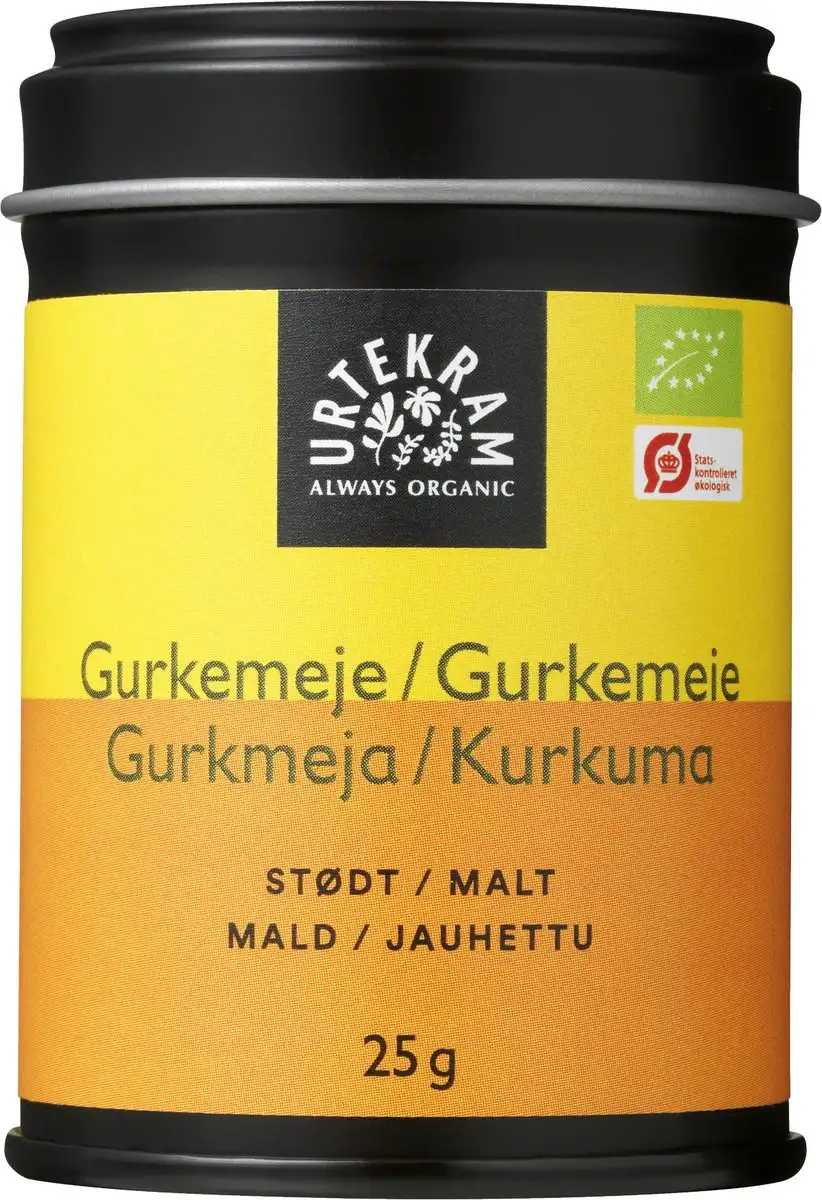 Urtekram Gurkemeje, økologisk - 25g