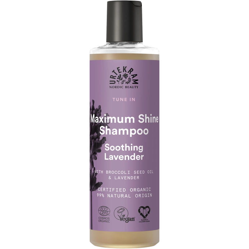 Urtekram Tune In Maximum Shine Shampoo Soothing Lavender 250 ml