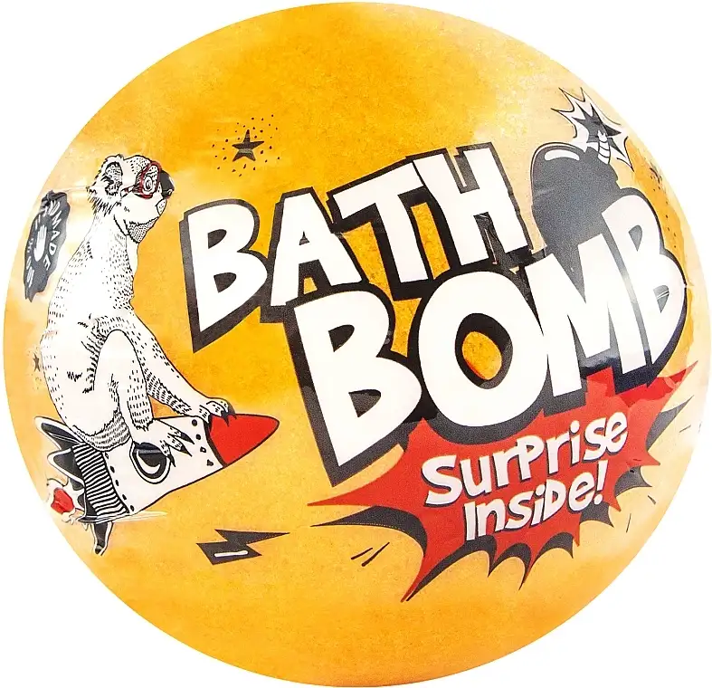 Badebombe „Surprise“, orange 12726205