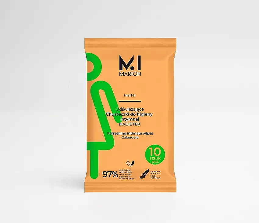 Forfriskende intime servietter med morgenfrue 66821628