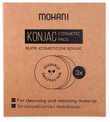 Konjac kosmetiske rondeller 64947388
