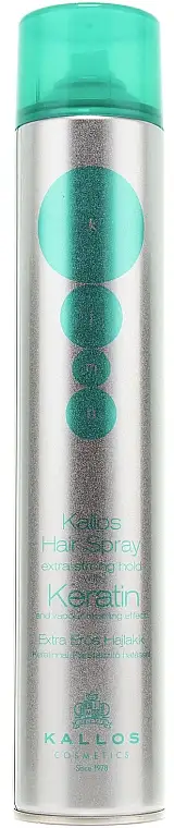 Ekstra stærk hårspray med keratin og silkeproteiner 13112795