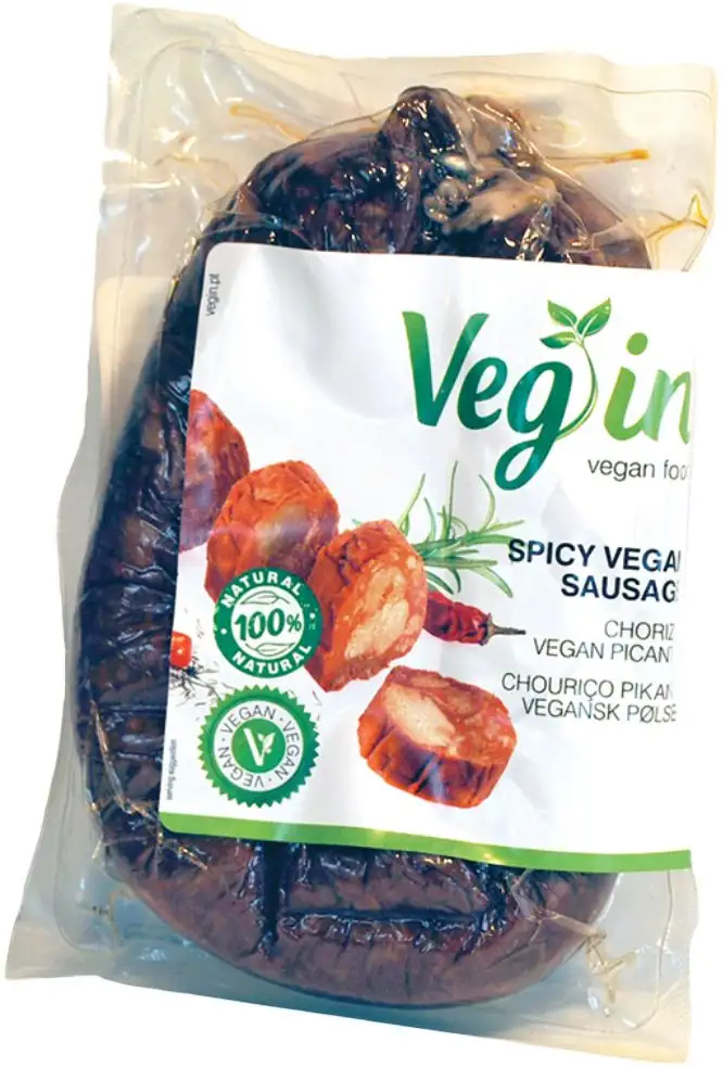 Vegin Pålægspølse Chourico pikant - 200 g