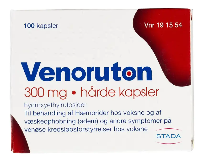 Venoruton 300mg - 100 kapsler
