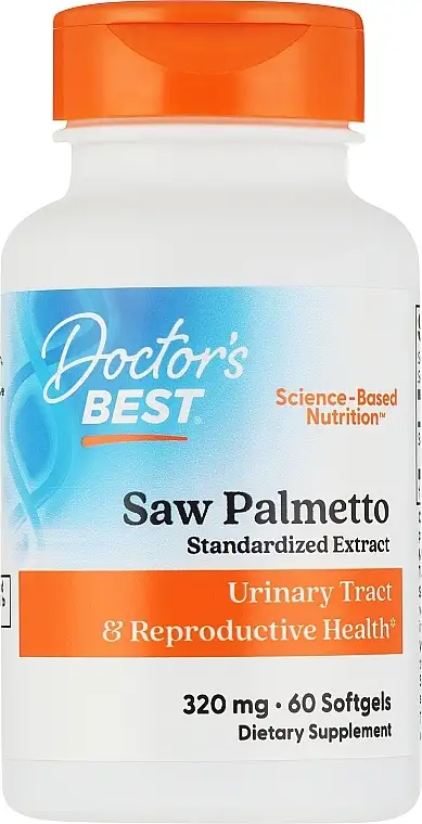 Kosttilskud "Standardiseret ekstrakt af savpalme", 320 mg, gelkapsler 89984195