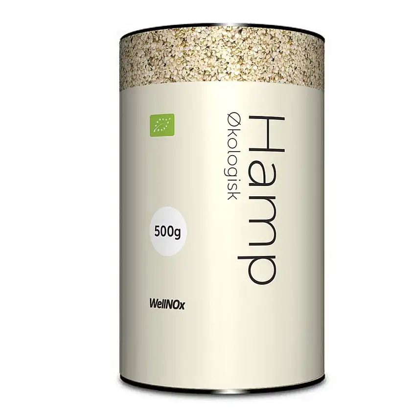 WellNOx Hamp Afskallede Ø - 500 g