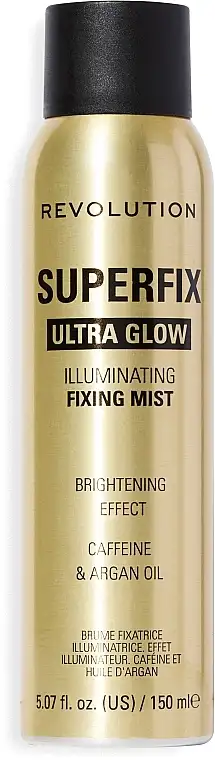 Makeup Revolution Superfix Ultra Glow Fixing Mist 87992026