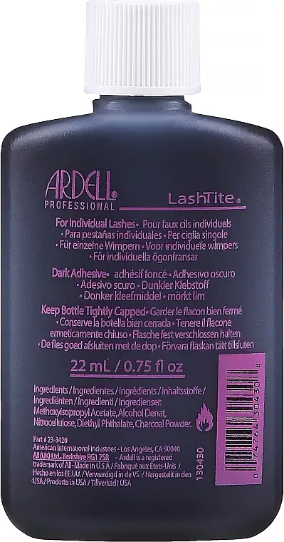 Ardell LashTite Adhesive For Individual Lashes Adhesive Dark 58606357