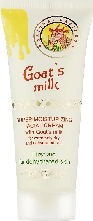 Superfugtgivende ansigtscreme baseret på gedemælk 46799708