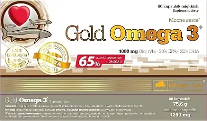 Kosttilskud "Omega-3 65%" i kapsler 99340963