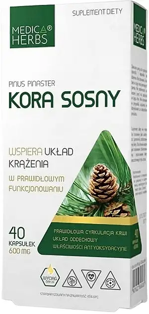 Kosttilskud 'Fyrrebark', 600 mg 40450671