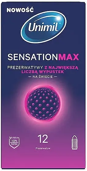 Latex kondomer med prikker, 12 stk. 45383286