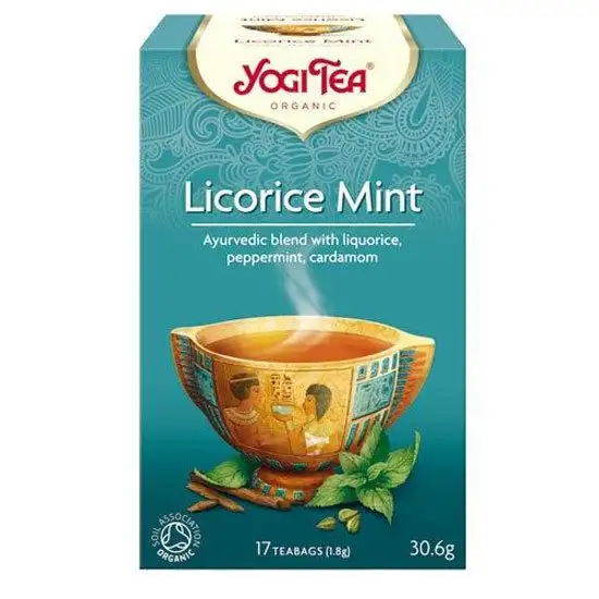 Yogi Tea Liquorice Mint Øko - 17 breve