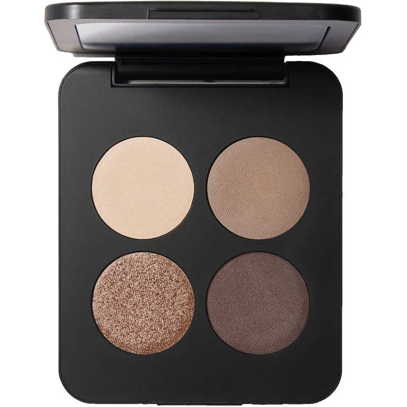Youngblood Pressed Mineral Eyeshadow Quad 4 gr. - Taupe Smoke