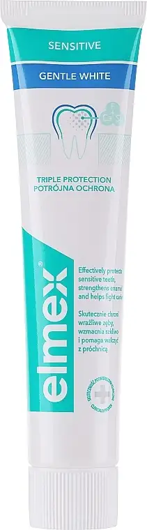 Blegende tandpasta til følsomme tænder 46337022