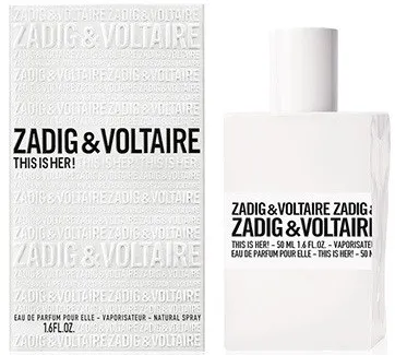 Zadig & Voltaire This is Her! Eau de Parfum til kvinder 50 ml