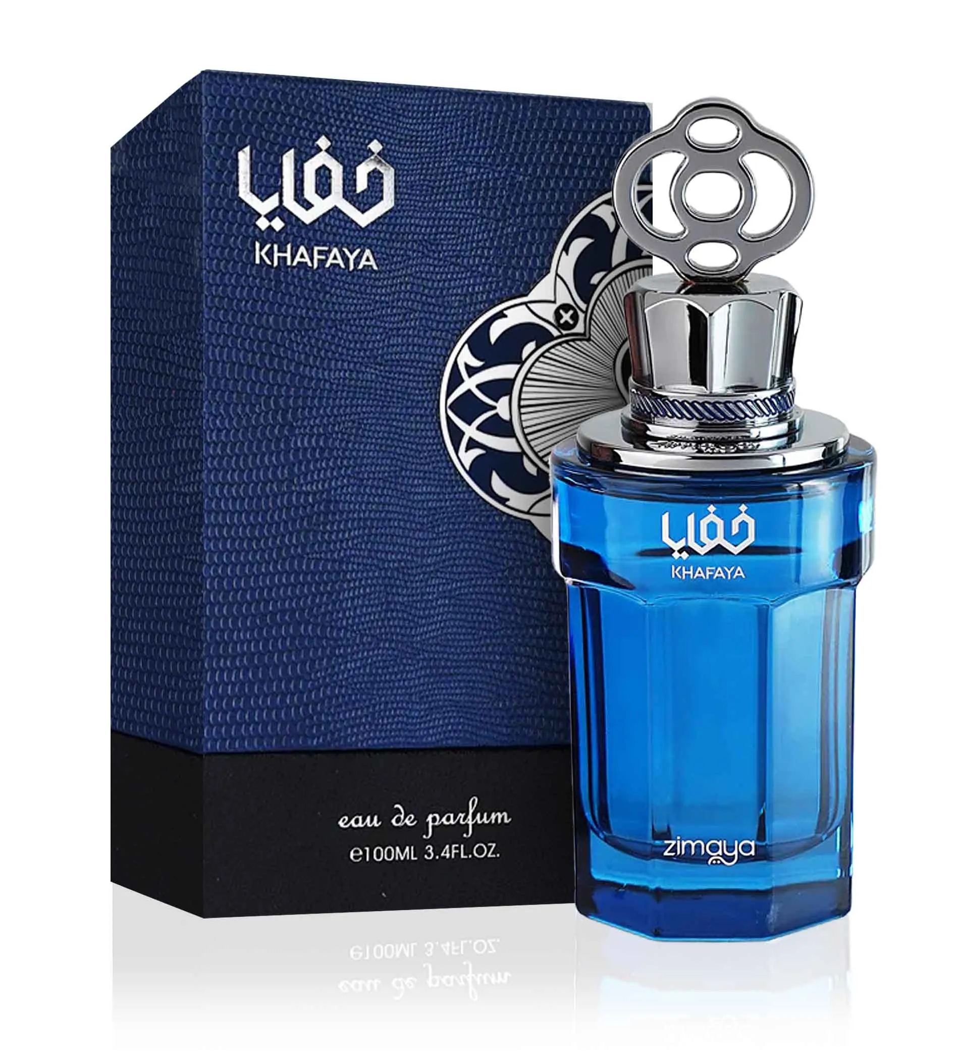 Zimaya Khafaya Blue parfumeret vand til mænd 100 ml
