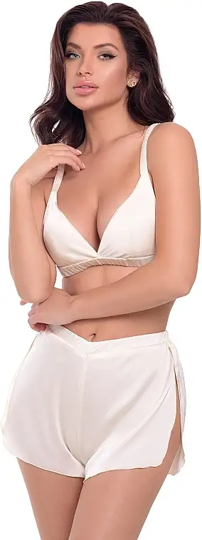 Kvinder Top 'Manifest', champagne 45680578