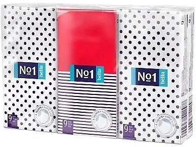 Kosmetisk tørklædesæt, 9x6 stk 90591014