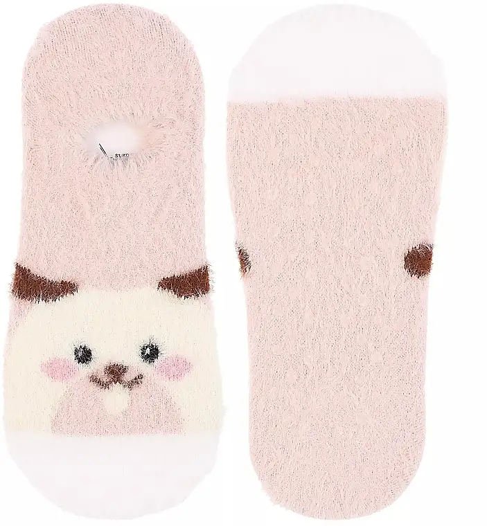 Kvinders varme ankelstrømper, CDC350-540, ferskenfarvet 82537968